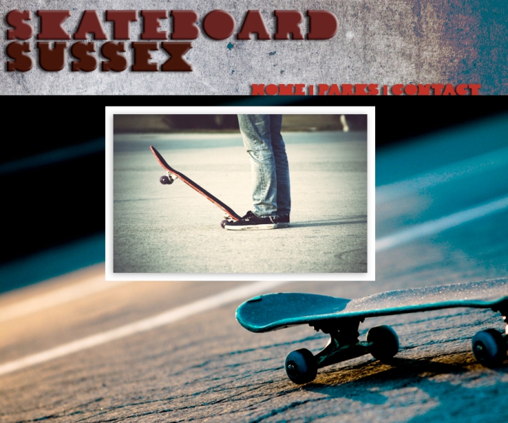 skateboard sussex interface design